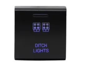 Cali Raised LED Toyota OEM Square Style Ditch Lights Switch Toyota Tundra | Rav4 2019+