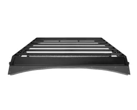 Cali Raised LED Crew Max Premium Roof Rack 43 Inches Dual Function Small Switch & Wiring Light Kit Toyota Tundra 2014-2024