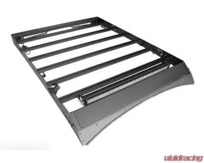 Cali Raised LED Crew Max Premium Roof Rack 52 Inches Dual Row Combo Beam Light Kit Tundra 2014-2024 - CR3078