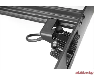 Cali Raised LED Crew Max Premium Roof Rack 52 Inches Dual Row Combo Beam Light Kit Tundra 2014-2024 - CR3078