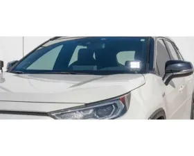 Cali Raised LED Ditch Mount 18W 3X2 LED Pods Toyota OEM Square Style Ditch Lights Switch Toyota Rav4 2019+