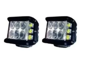 Cali Raised LED Ditch Mount 27W Side Projecting LED Pods No Switch Toyota Rav4 2016-2024