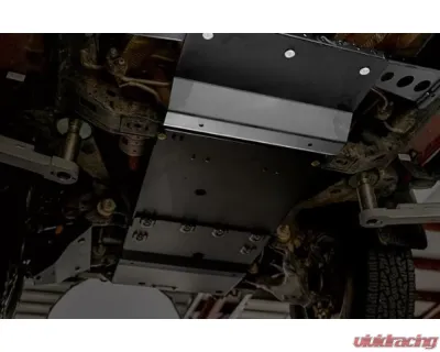 Cali Raised LED Powder Coated Steel Transfer Case Skid Plate Toyota Tacoma 2016-2022 - CR3667