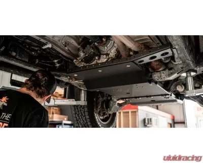 Cali Raised LED Powder Coated Steel Transfer Case Skid Plate Toyota Tacoma 2016-2022 - CR3667