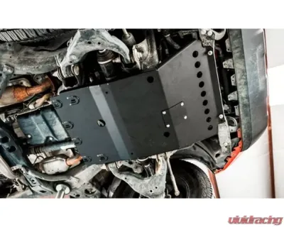 Cali Raised LED Powder Coated Aluminum Front Skid Plate Toyota Tacoma 2005-2022 - CR3672
