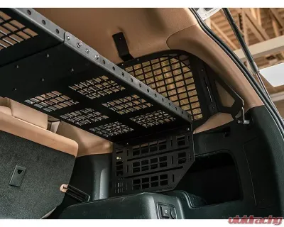 Cali Raised LED Both Sides Rear 3rd Row Rear Window Molle Panel w/ Cargo Tray Toyota 4Runner 2010+ - CR3604