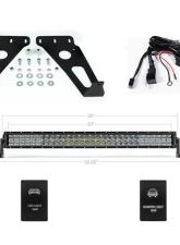 Cali Raised LED 32 inch Hidden Grille LED Light Bar Brackets Kit Toyota 4Runner 2014-2022                                     - CR2473 - Image 2