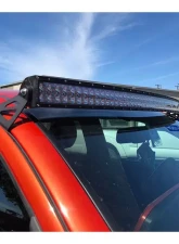 Cali Raised LED 52 inch Combo Curved LED Light Bar & Roof Bracket Kit w/ Blue Backlight Tall Switch Toyota Tacoma 2005-2022                                     - CR2464 - Image 11