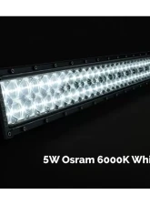 Cali Raised LED 52 inch Combo Curved LED Light Bar & Roof Bracket Kit w/ Blue Backlight Tall Switch Toyota Tacoma 2005-2022                                     - CR2464 - Image 12