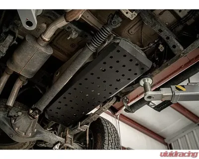 Cali Raised LED Steel Powder Coated Fuel Tank Skid Plate Toyota Tacoma DCSB | AC 2005-2021 - CR3655