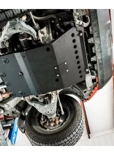 Cali Raised LED Steel Raw Front Skid Plate Toyota Tacoma 2005-2022                                     - CR3648 - Image 3