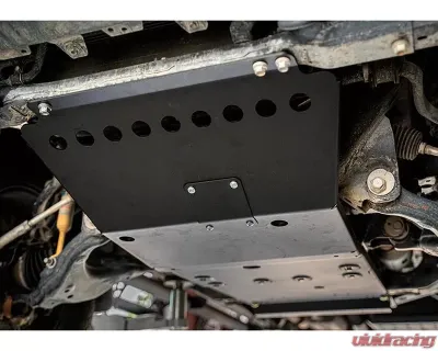 Cali Raised LED Steel Raw Front Skid Plate Toyota Tacoma 2005-2022 - CR3648