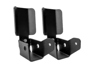Cali Raised LED Steel Powder Rear Shock Skid Plates Toyota Tacoma 2005-2024 39424940638250