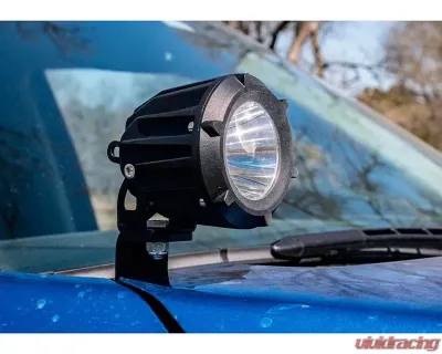 Cali Raised LED 3.5 inch Pair Round Cannon LED Pods - CR2333