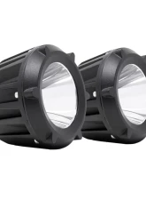 Cali Raised LED 3.5 inch Pair Round Cannon LED Pods                                     - CR2333 - Image 11