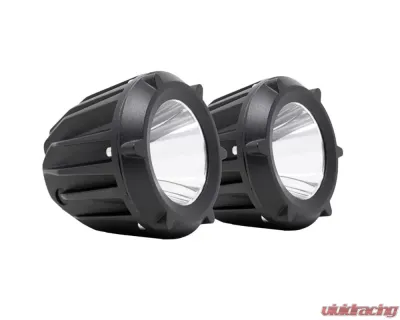 Cali Raised LED 3.5 inch Pair Round Cannon LED Pods - CR2333
