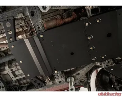 Cali Raised LED Steel Powder Coated Transfer Case Skid Plate Toyota Tacoma 2005-2015 - CR3653