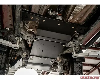 Cali Raised LED Steel Powder Coated Transfer Case Skid Plate Toyota Tacoma 2005-2015 - CR3653