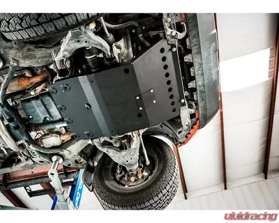 Cali Raised LED Steel Raw Complete Skid Plate Collection Toyota Tacoma 2016+ - CR3658