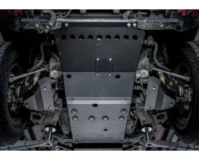 Cali Raised LED Steel Raw Complete Skid Plate Collection Toyota Tacoma 2005-2015