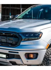 Cali Raised LED 27W Side Projecting Pods & Ditch Mounts w/ Wiring Harness Ford Ranger 2019+                                     - CR2920 - Image 5