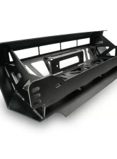 Cali Raised LED Small Blue Stealth Bumper Light Bar w/ 32" LED Bar Spot Beam Toyota 4Runner 2014+                                     - CR3767 - Image 2
