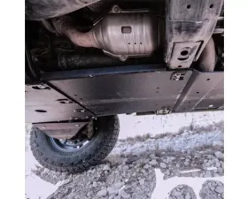 Cali Raised Transfer Skid Plate Aluminum/Raw Toyota 4Runner 2014-2024