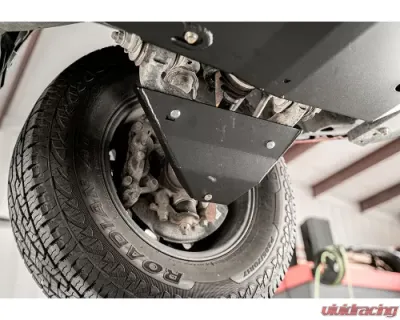 Cali Raised Fuel Tank Skid Plate Aluminum/Raw Toyota 4Runner 2014-2023 - CR3811