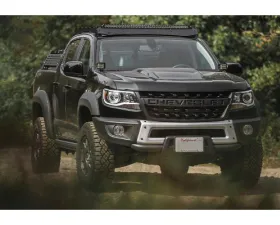 Cali Raised LED Overland Bed Rack Short Bed Tall Height Rack Chevrolet Colorado 2012-2021