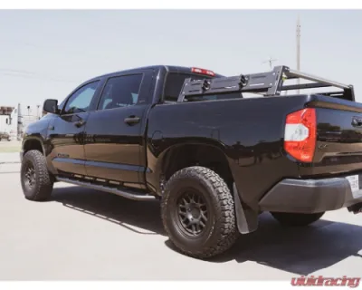Cali Raised LED Overland Bed Rack Long Bed Mid Height Rack Toyota Tundra 2014-2021 - 3.06E+13
