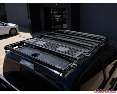 Cali Raised LED MOLLE Panel for Prinsu Roof Rack Black Semi Gloss Powdercoat - 3.16E+13