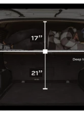 Cali Raised LED Interior Rear MOLLE Panel 3rd Row Seat Single (Driver) Toyota 4Runner 2010-2021                                     - 3.22E+13 - Image 2