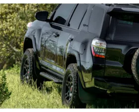 Cali Raised LED Step Edition Bolt On Rock Sliders Kick Out Bed Liner Filler Plate Powder Coat Toyota 4Runner 2010-2021