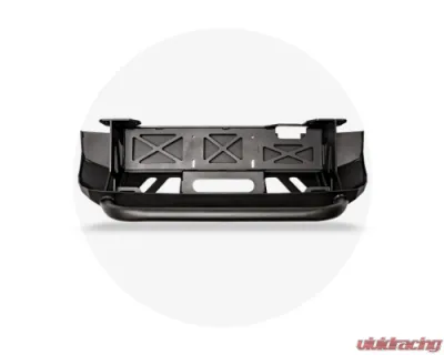 Cali Raised LED Stealth Bumper 32 Inch LED Bar Spot Beam Bumper Light Bar-Blue-Tall No 2nd LED Bar No Winch No D-Ring Toyota Tacoma 2016-2024 - CR3161