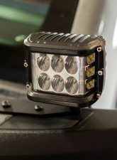 Cali Raised LED Ditch Light Mount Kit (2) 3.5 Inch Round Cannon Pods                                     - CR4039 - Image 3