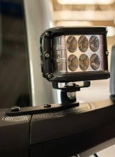 Cali Raised LED Ditch Light Mount Kit (2) 3.5 Inch Round Cannon Pods                                     - CR4039 - Image 4