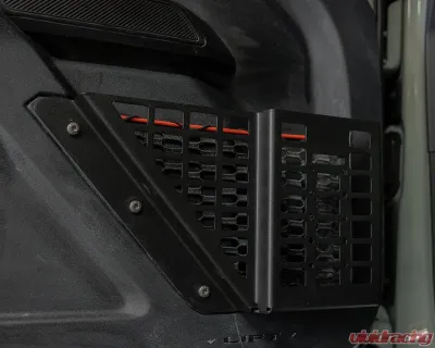 Cali Raised LED Front Door Molle Basket Ford Bronco Raptor 2022+ - CR4003