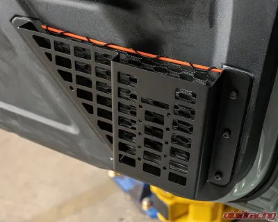 Cali Raised LED Front Door Molle Basket Ford Bronco Raptor 2022+ - CR4003