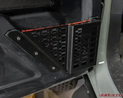 Cali Raised LED Front Door Molle Basket Ford Bronco Raptor 2022+ - CR4003