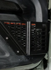 Cali Raised LED Front Door Molle Basket Ford Bronco Raptor 2022+                                     - CR4003 - Image 8