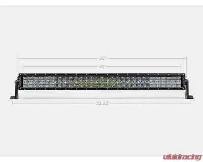 Cali Raised LED Second 32 Inch Combo Beam Light Bar with Relocation Mounts Stealth Bumper Toyota Tacoma 2024+ - CR4064