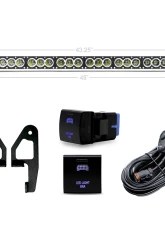 Cali Raised LED Premium Roof Rack Front Light Bar Kit - 43 Inch Dual Function                                     - CR4109 - Image 2