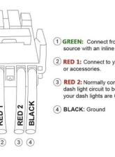Cali Raised LED Square OEM Style "Flux Capacitor" Switch Toyota                                     - CR4144 - Image 4