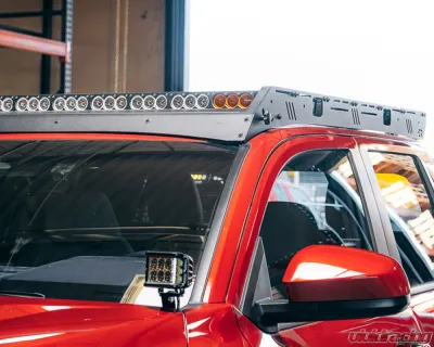 Cali Raised LED Premium Roof Rack w/ Lighting Cut Out Toyota Tacoma 2024 - CR4167