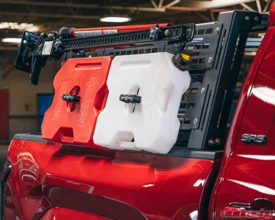 Cali Raised LED Overland Short Bed Mid Height Rack Toyota Tacoma 2024+ - CR4054