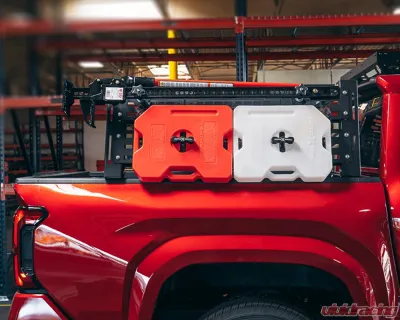 Cali Raised LED Overland Short Bed Mid Height Rack Toyota Tacoma 2024+ - CR4054