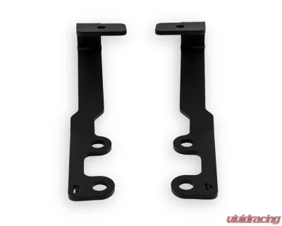 Cali Raised LED Low Profile Ditch Light Brackets Kit | (2) 3x2 18W LED Pods | No Switch Toyota Tacoma 2024+ - CR4043