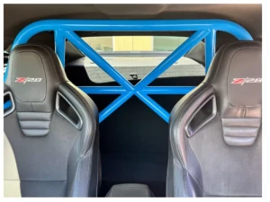 CMS Performance Aqua Blue Roll Bar Chevrolet Camaro Coupe Gen 5 2010-2015 - PRB411-AquaBlu - Image 2