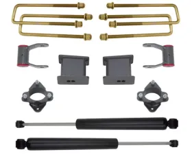MaxTrac with Stamped Steel/Alum. Susp. 4in Rear Lift Kit Chevrolet C1500 2WD 2016-2018