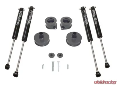 MaxTrac 2.5in/2in Spacer Kit with MaxTrac Shocks Jeep Wrangler JL 2WD/4WD 2018-2019 - K949822S